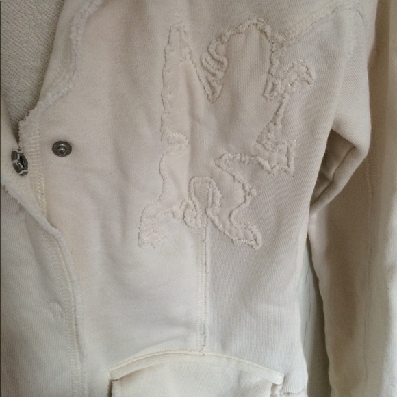 COPY - TRIPLE 5 SOUL cotton blazer w pockets and zipper - Picture 5 of 7